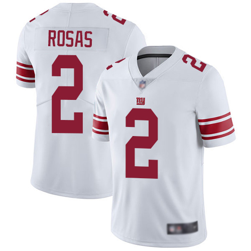 Men New York Giants #2 Aldrick Rosas White Vapor Untouchable Limited Player Football NFL Jersey->women nfl jersey->Women Jersey